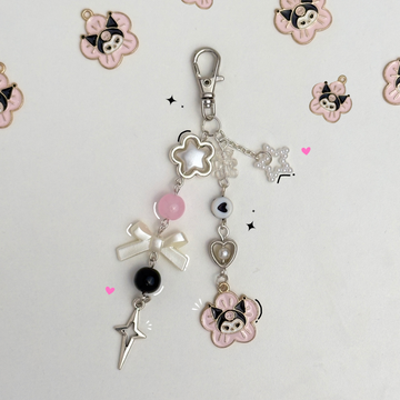 Kuromi Bag Charm 🖤