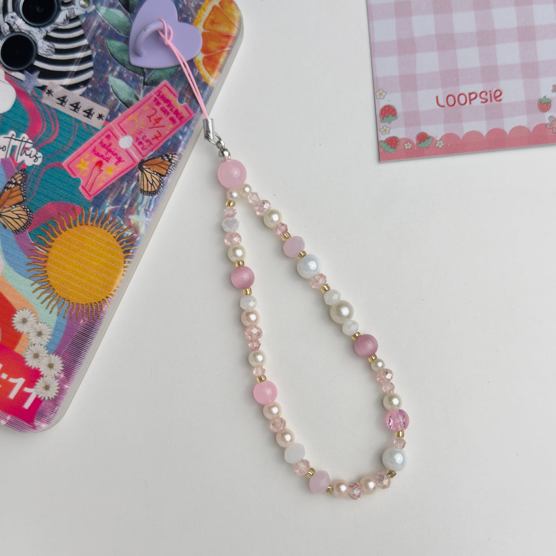 Gulaabi Chamcham Phone Charm