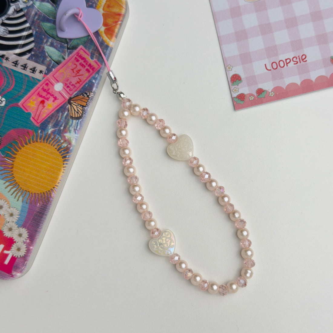 Glossed In Love Phone Charm