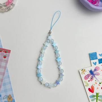 Starry Blue Phone Charm