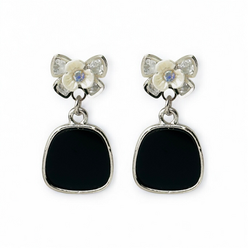 Noir Bow Drops