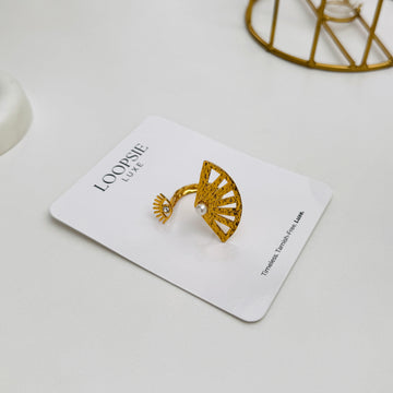 Solara Veil Evil Eye Ring