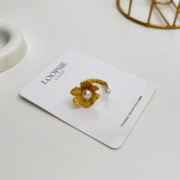 Aurora Bloom Pearl Ring