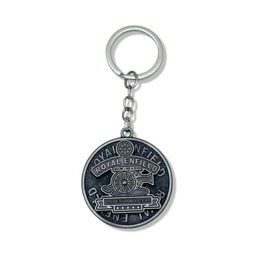 Royal Enfield Matte Black Keychain