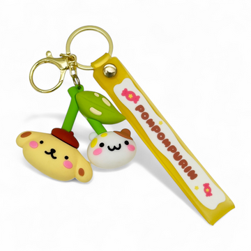 Pompompurin Honey Bunch Keychain