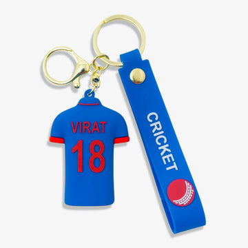 King Hit #18 Virat Jersey Keychain