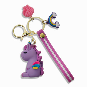 Purple Unicorn Dream keychain