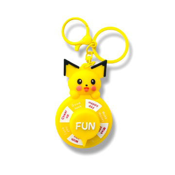 Spinachu Fun Spinner Keychain