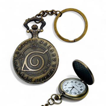 Ninja Vintage Pocket Watch Keychain