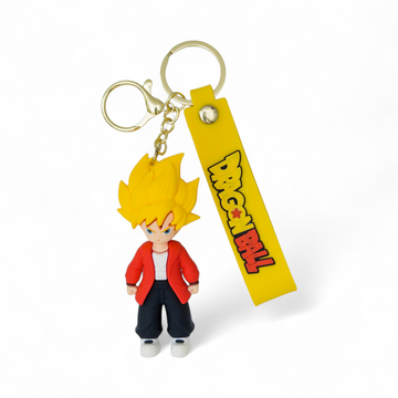 Saiyan Power Silicone Keychain
