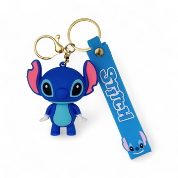 Stitch Silicone Keychain