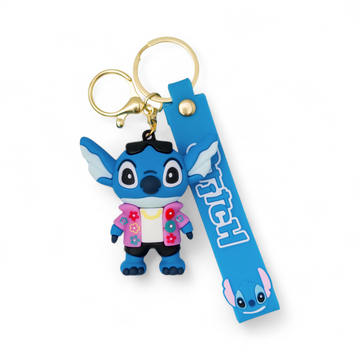 Vacation Stitch Silicone Keychain