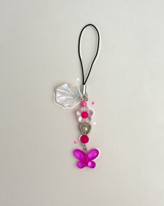 Pink Petal Charm