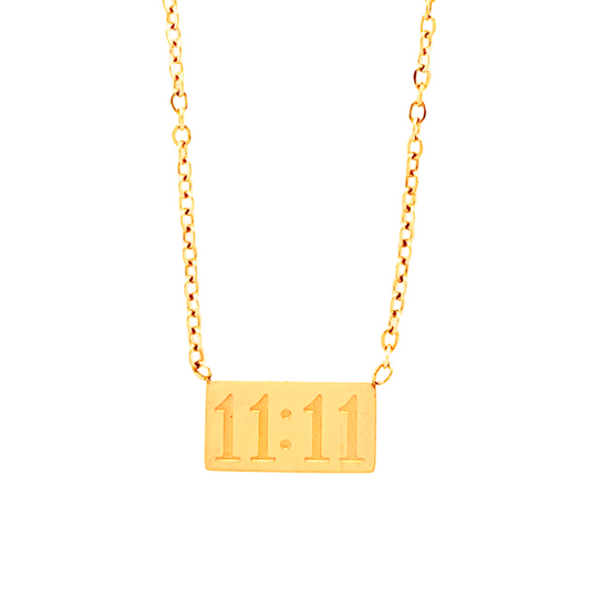 11:11 Gold Necklace