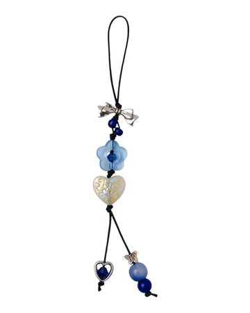 Twilight Blue Thread Charm