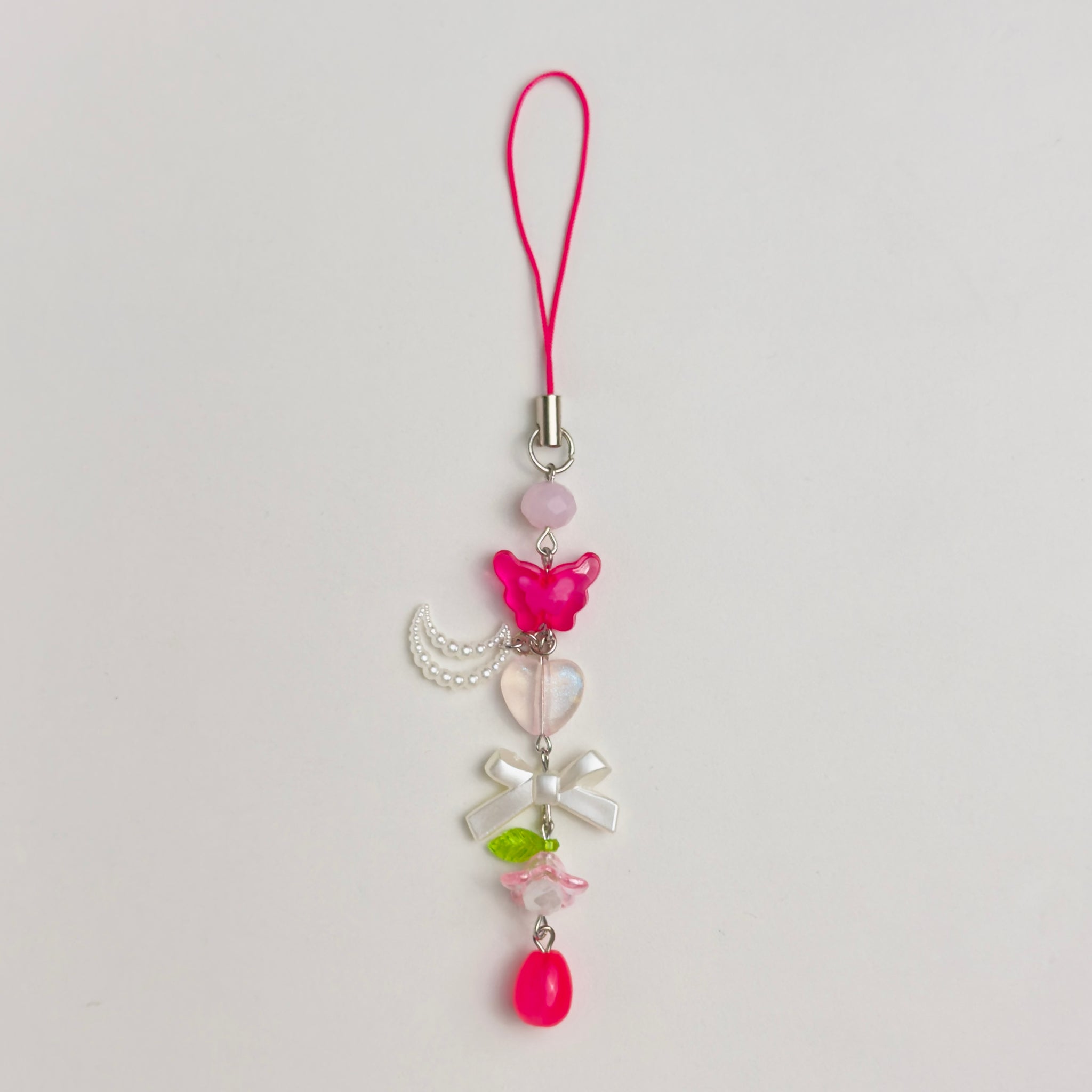 Pink Fairy Moon Charm 🌙