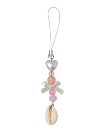 Pink Shelly Charm