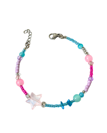 Blueberry Bubblegum Bracelet