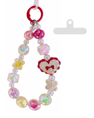 Candy Apple Phone Charm