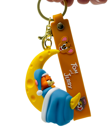 Blue Jerry Moonlight Keychain