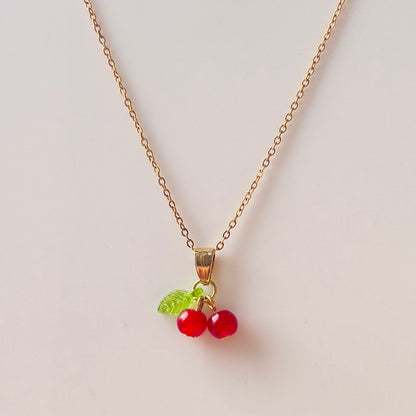 Sweet cherry Necklace 🍒