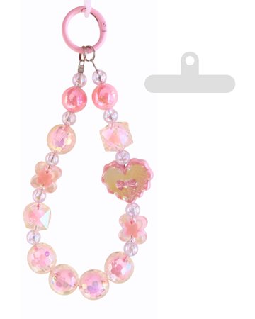 Blush Blossom Phone Charm
