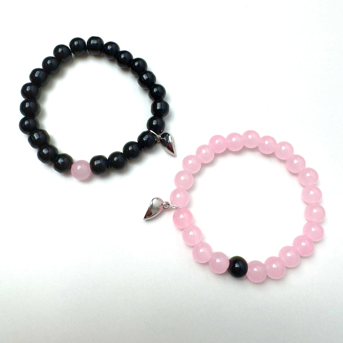 Black Pink Duo Bracelets