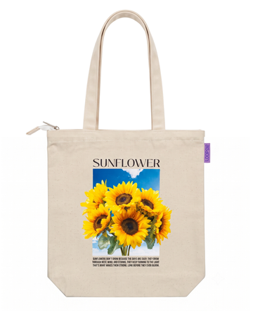 Sunflower Bloom Tote Bag