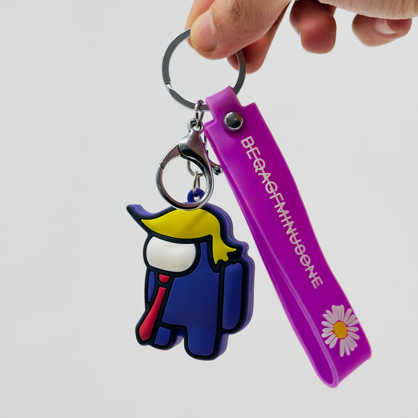 Among Us x Trump Keychain