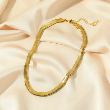 Golden Serpent Luxe Bracelet