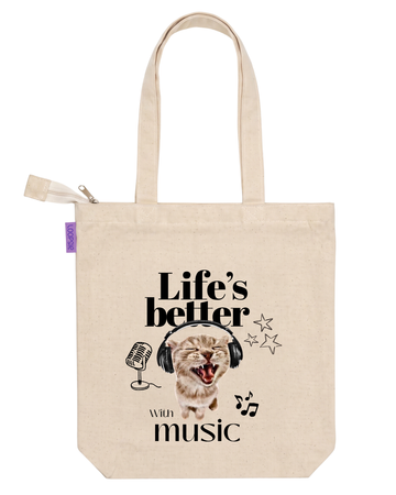 Cool Cat Tote Bag