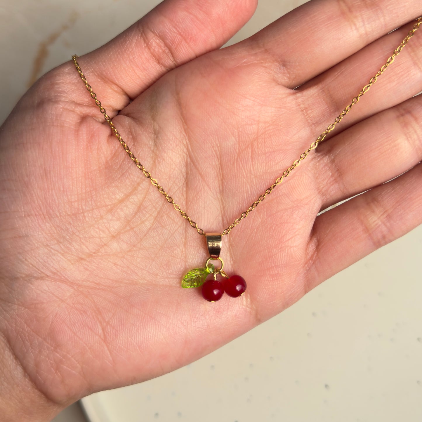 Sweet cherry Necklace 🍒