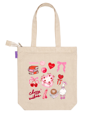 Cherry Vibes Tote Bag