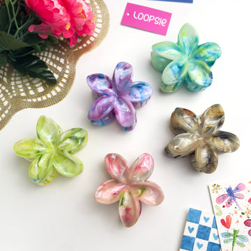 Marble Blossom Claws