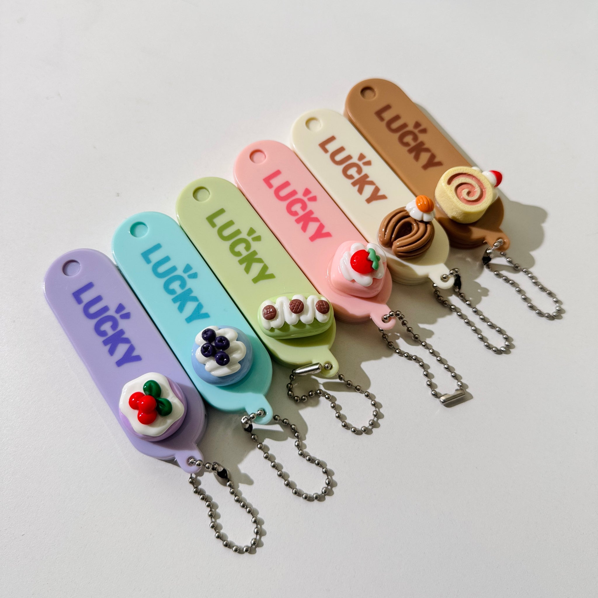 Dessert Mirror Keychain 🍰