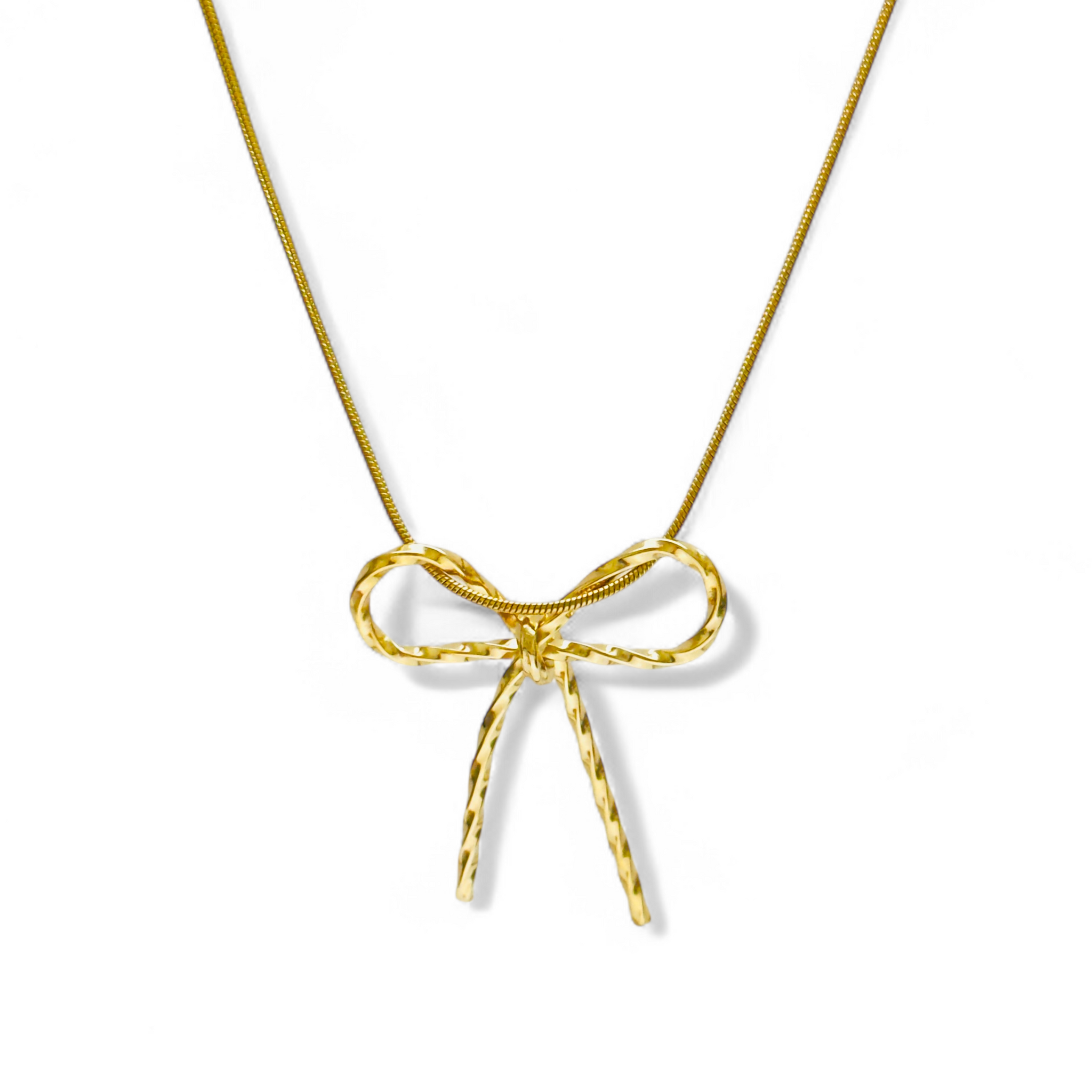 Clementine Bow Necklace