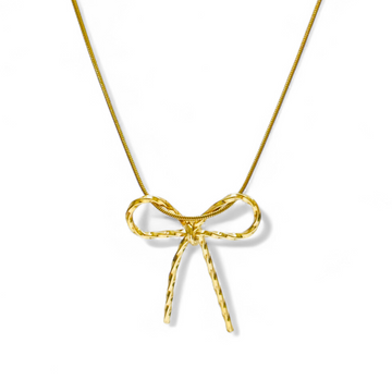 Clementine Bow Necklace