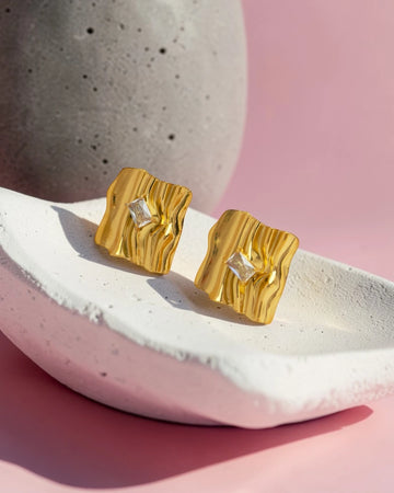 Auric Drape Studs