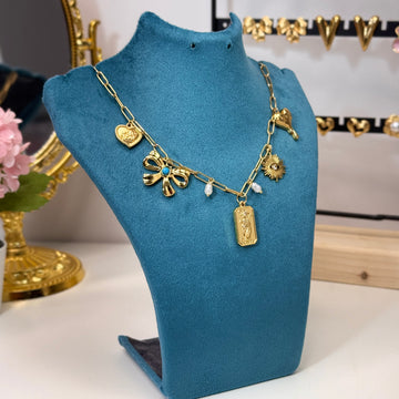 Radient Divine Charms Necklace