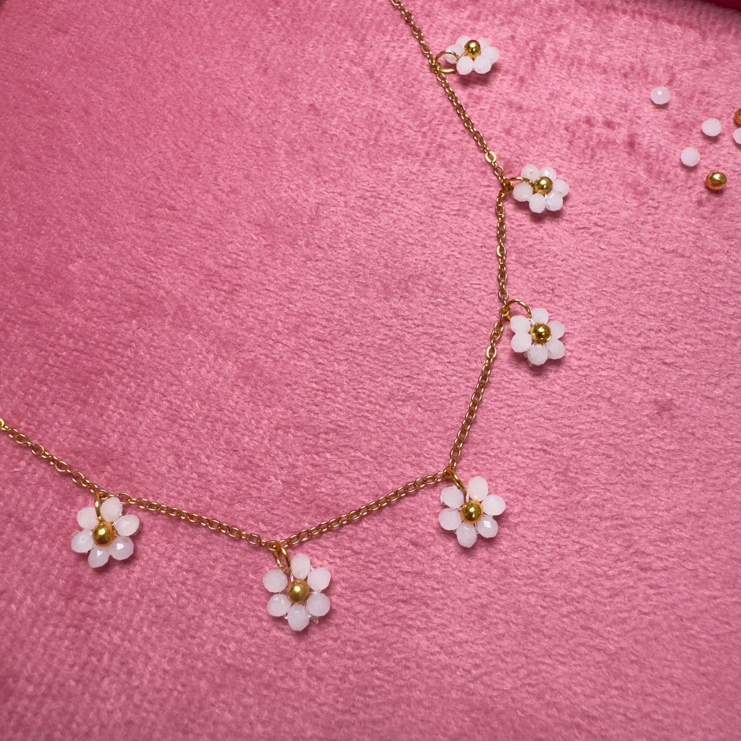 Golden Daisy Necklace