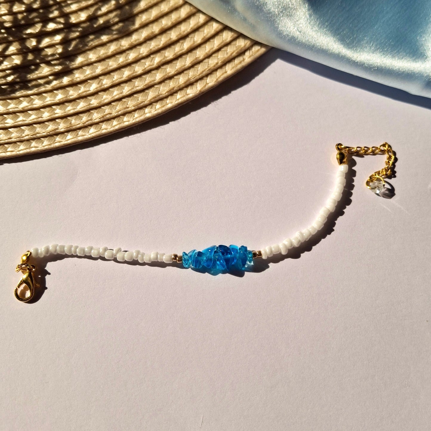 Blue Crystal Bracelet