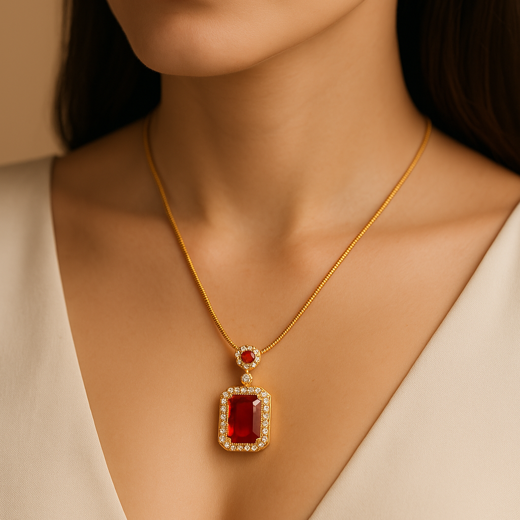 Scarlet Royale Necklace