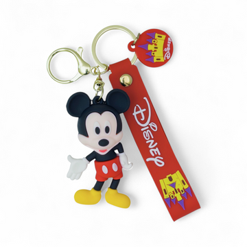 Classic Mickey Silicone Keychain
