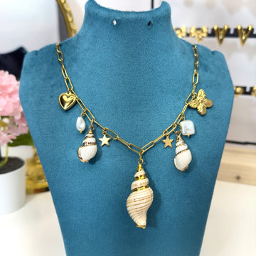 Ocean Star Charm Necklace