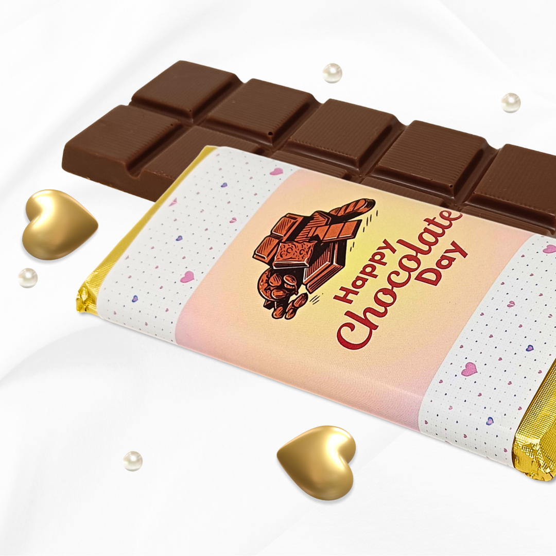 Chocolate Day Milk Chocolate Bar – A Sweet Celebration of Love