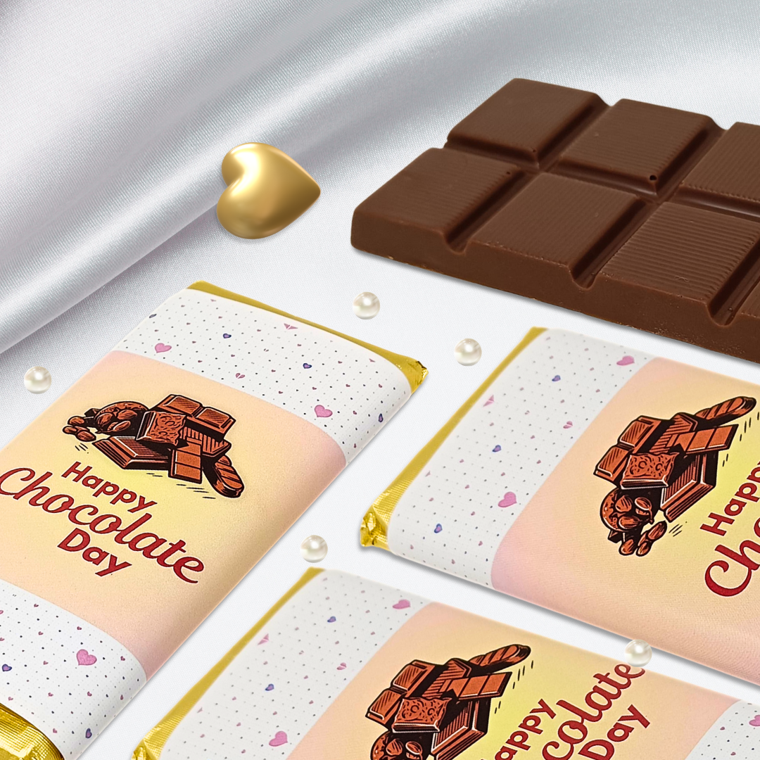 Chocolate Day Milk Chocolate Bar – A Sweet Celebration of Love