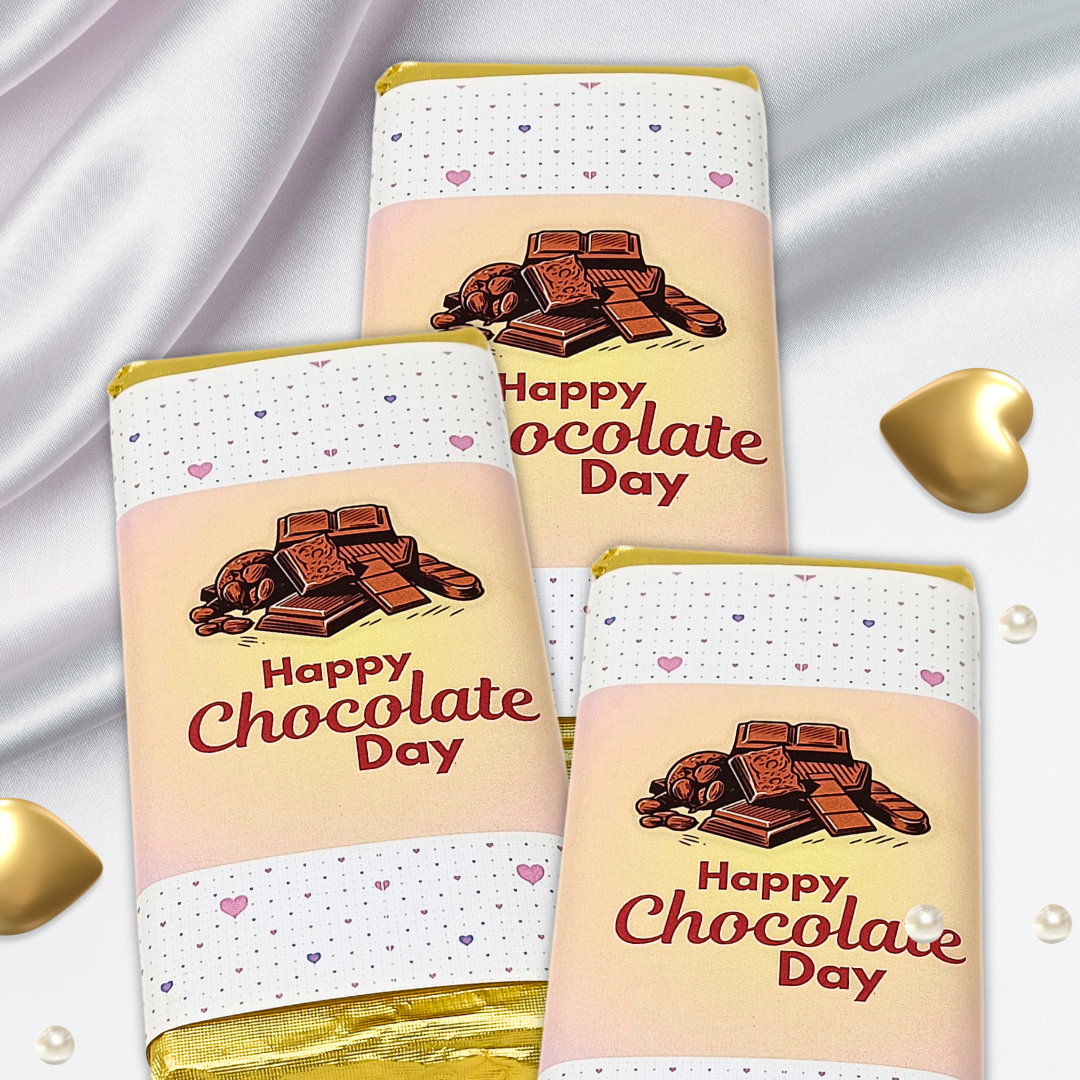 Chocolate Day Milk Chocolate Bar – A Sweet Celebration of Love