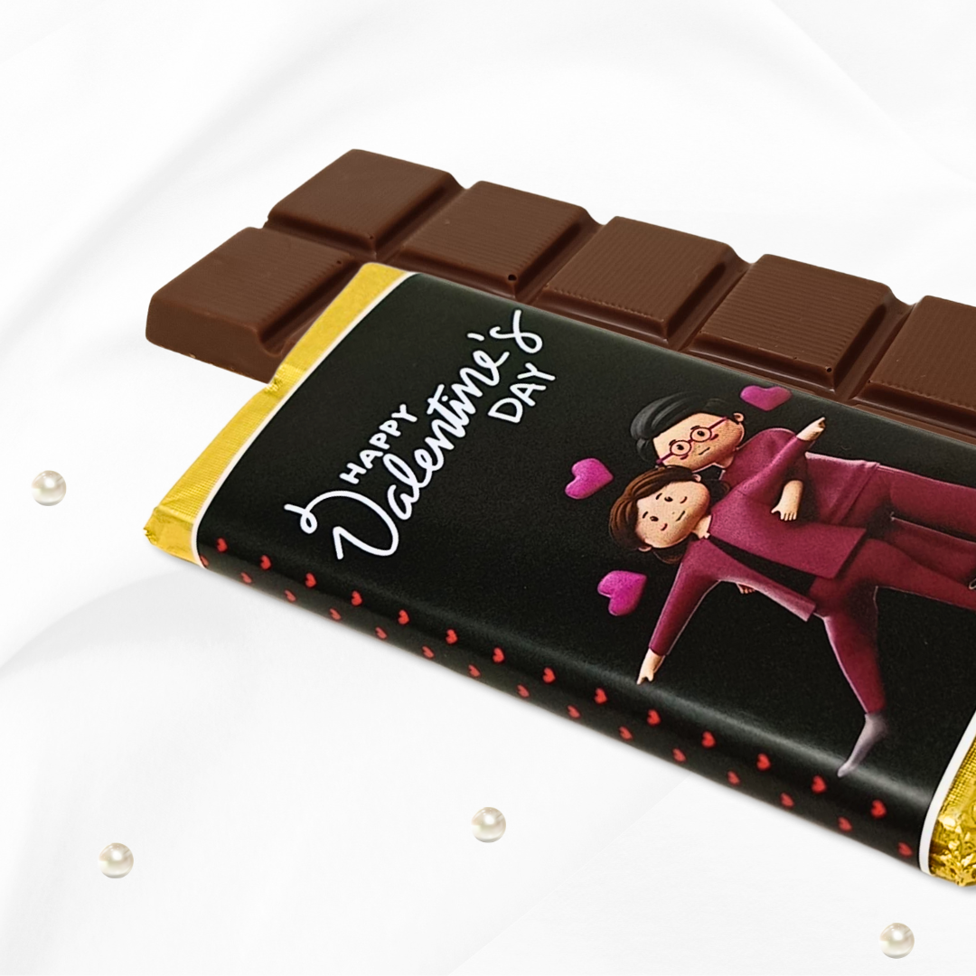 Happy Valentine's Day Chocolate Bar – Titanic Love Edition