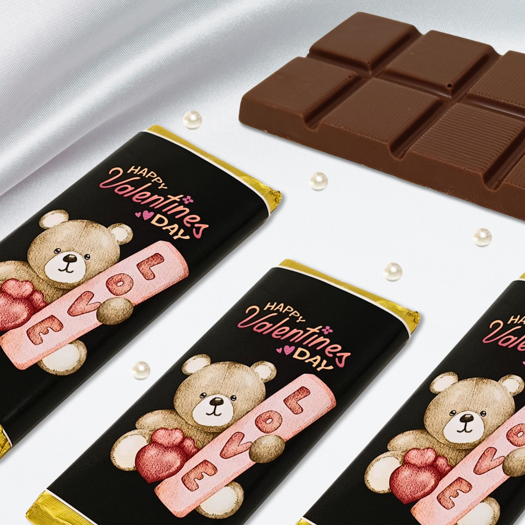 Teddy Love Chocolate Bar – Valentine’s Edition