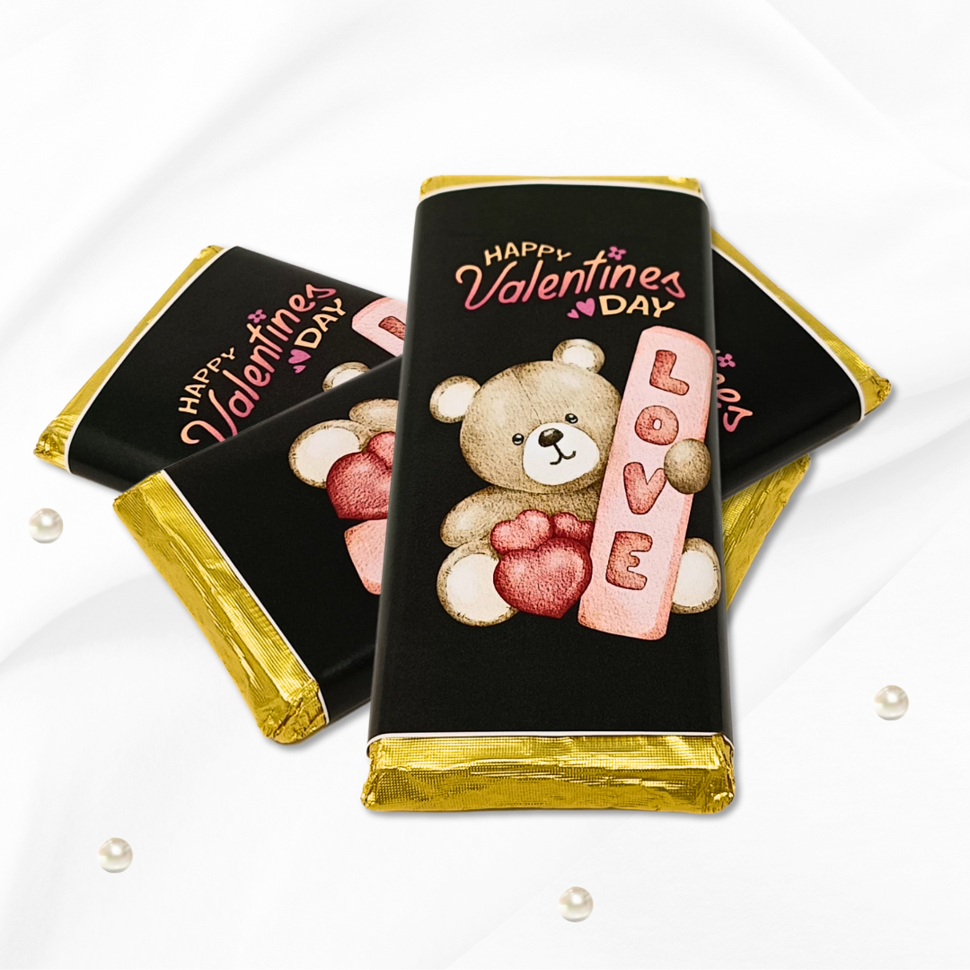 Teddy Love Chocolate Bar – Valentine’s Edition